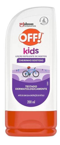 Off! Kids Loção Repelente De Insetos 200ml