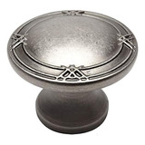 10 Pack 9462wn Weathered Nickel Cabinet Hardware Round Knob 