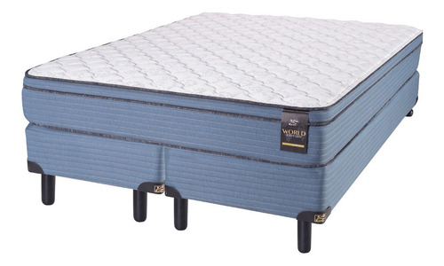 Colchon Sommier Precious/aspen 160x200 King Koil + Almohadas