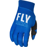 Guantes Moto Niño Fly Racing Pro Lite Azul/blanco Yl