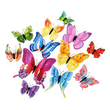 48piezas Mariposa Decoración De Pared Pegatinas 3d Mariposas