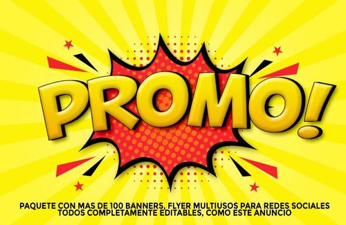 Mega Paquete Plantillas Psd Editables Banners Flyers 