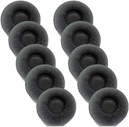 Almohadillas Jabra Para Auriculares, Negras/espuma/10 Pack