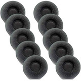 Almohadillas Jabra Para Auriculares, Negras/espuma/10 Pack