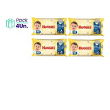 Pack X 4u Toallitas Húmedas Huggies Triple Protección 48u