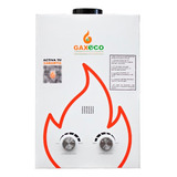 Calentador De Agua A Gas Glp Gaxeco Eco-6000hv Blanco