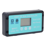 Controlador Solar Mppt 12v 24v Professional Usb Pd Qc3.0