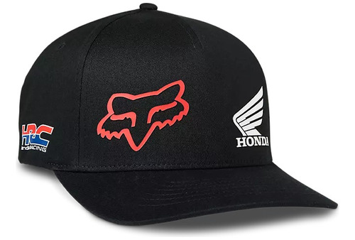 Gorra Fox Honda Flexflit Bicicleta Casual Moto Downhill Mtb