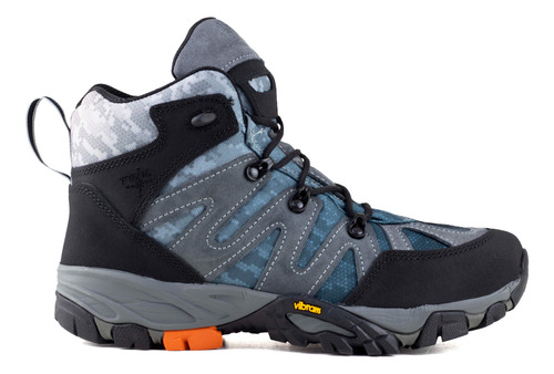 Bota Urbana Berrendo Outdoor 2016 Gris Azul Estilo Camping