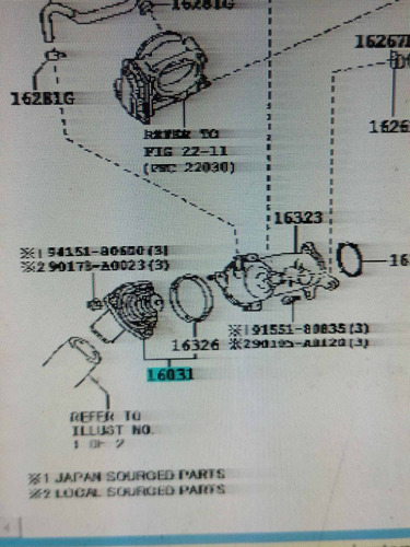 Termostato Toyota Tundra Sequoia Motor 3urfe Original  Foto 2