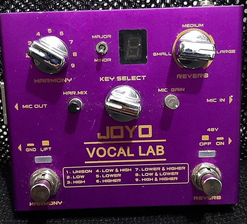 Pedal Joyo Vocal Lab R-16 - (consultar Por Stock)