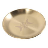 Bed Side Mesa Bandeja Altar Placa Portavelas Ritual De ...