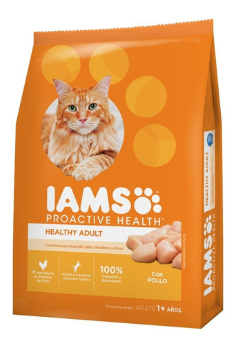 Iams Gatos Adultos (pro Cat Chiken Adult) X3kg