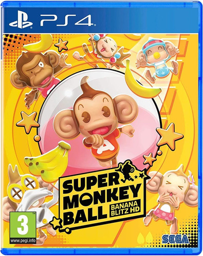Super Monkey Ball Banana Blitz Hd Ps4 Nuevo Sellado