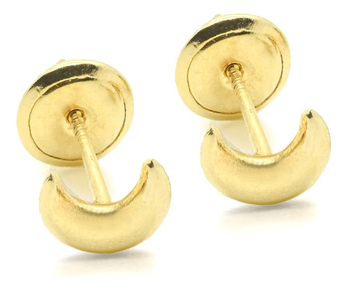 Topos Aretes Luna Oro Laminado Iconic Store