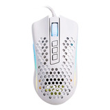 Mouse Gamer De Juego Redragon Storm Elite M988 Blanco Rgb, Dpi 32,000