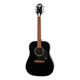 Guitarra Acustica EpiPhone Pro1 Dreadnought Color Negro