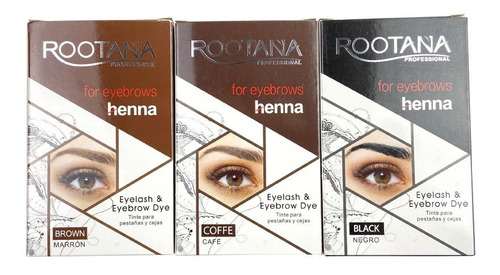 Henna Para Cejas Tinte Rootana - mL a $750