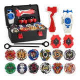 17pcs Top Beyblade Burst Bey Blade Brinquedo+caixa De Plásti