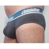 Cueca Aussiebum Wj Pro Charcoal G Cinza C Suporte - Usada