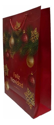 Bolsa Navidad Gigante Extra Grande 72x50x18cm Pack De 10 Und