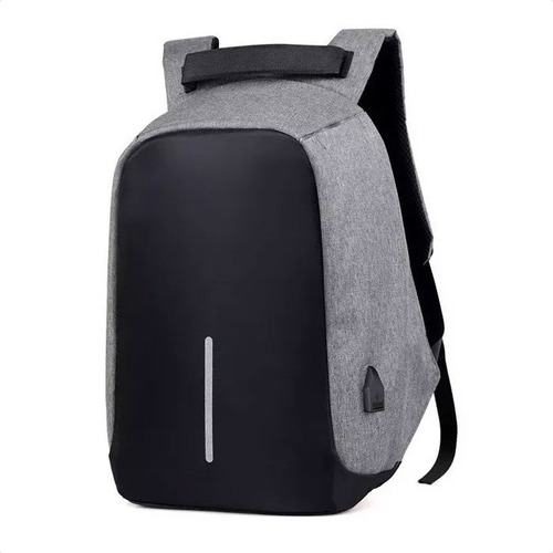 Mochila Porta Notebook Antirrobo Carga Usb Power Bank 35l