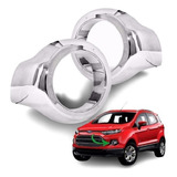 Aros De Faro Auxiliar Cromados Ecosport Kinetic 13/17