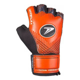 Luva Goleiro Futsal Poker Training Focus Preto Vermelho T07