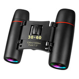 Binocular 30x60 Mini Binoculares Profesionales Color Negro
