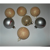 Adornos Navideños - Bolas Navideñas  - Set De 7