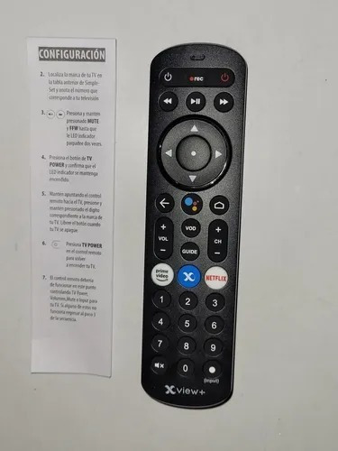 Control Remoto Megacable Xview, Control De Voz, Netflix