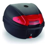 Baul Moto Mac 30 Litros City Rojo Reflectivo - Gcdc Olivos