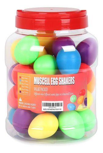 Muscell Egg Shakers, Instrumentos De Percusión Profesionales