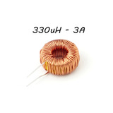 Inductor 330uh 3a Bobina Con Nucleo Toroidal De Ferrita