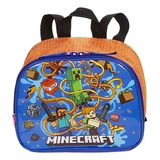 Lancheira Infantil Minecraft Tnt Creeper Sestini