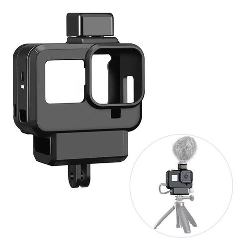 Cage Para Cámara Gopro 8 Action: Accesorios Compatibles Con