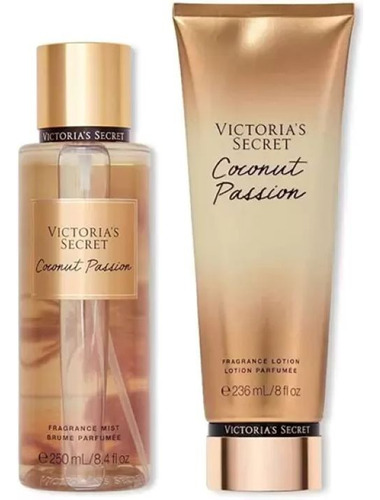 Kit Victoria's Secret Coconut Passion (body S.+hidratante)