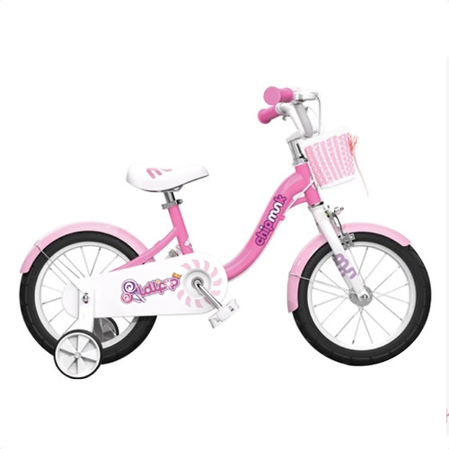 Bicicleta Niña Rodado 16 Nena Chipmunk Girl Con Canasto