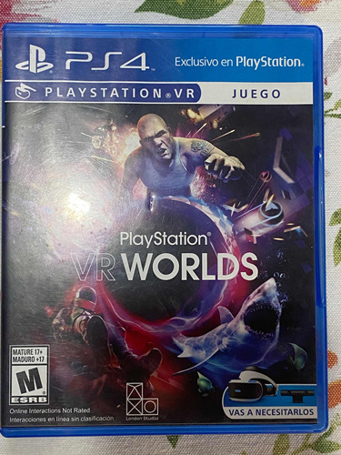 Juego Fisico Vr Worlds Standard Edition Para Playstation 4