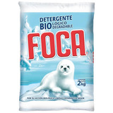 Detergente En Polvo Foca 42643 Biologico Biodegradable 2kg