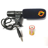 Microfono Shotgun Video Camara Reflex Gopro Dslr Profesional
