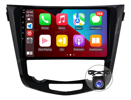 Estéreo Android Carplay4-64g Para Nissan X-trail Qashqai14-2