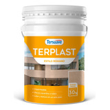 Terplast Romano Mediano Bco Y Colores X 30 Kgs Color Beige Cocada