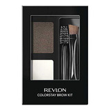 Revlon Colorstay Brow Kit, 102 marrón Oscuro (pack De