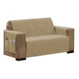 Protetor De Sofa Impermeavel Assentos 2.50 Inteiro (forrado)