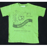 Remera Kevingston Talle 12, Verde, Impecable