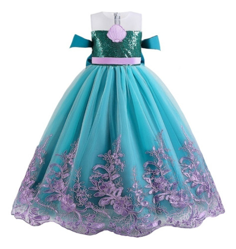 Vestido De Vestir Para Niña Sirenita