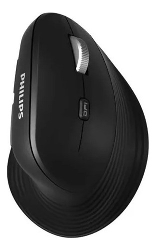 Mouse Philips M614 Ergonómico Wireless Usb Negro
