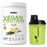 Proteina Vegana Vegetal Weider + Shaker Life Vegan Importado