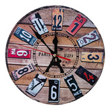 (3 #mold) Reloj Hermosa Sala De Estar  Bar  Personalidad Ind